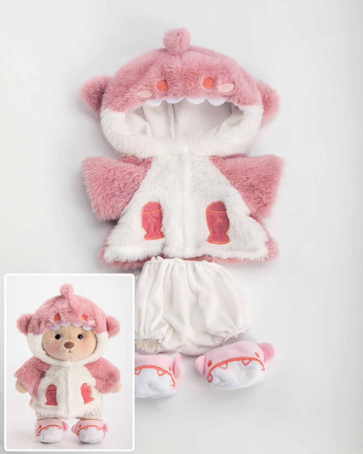 Roupinha Tutubarão Rosa